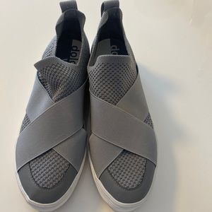 Gray Dolce Vita Slip Ons
